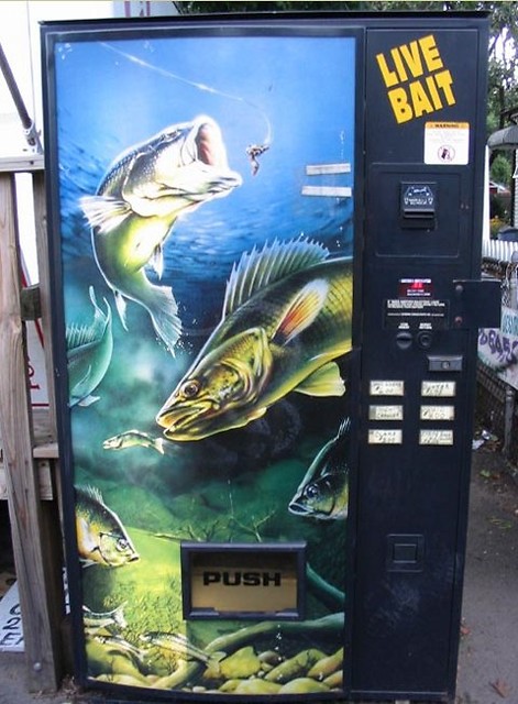 Рыбацкие товары через вендинговые автоматы